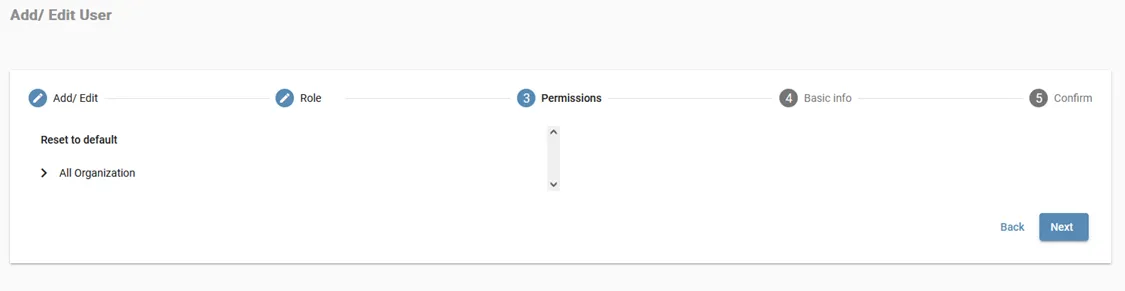 Add user permissions